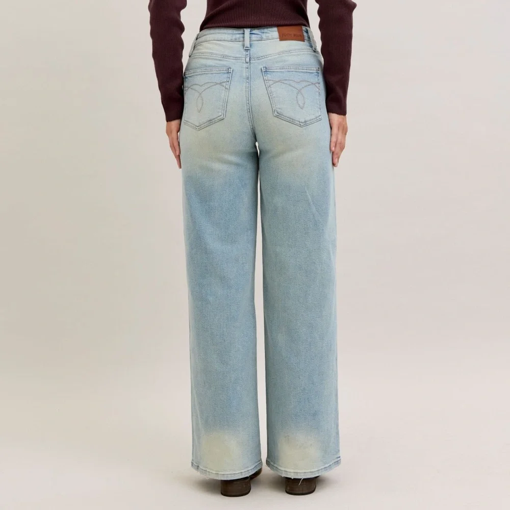 NEW🎉 Judy Blue High Waist Column Straight Jeans - Picture 10 of 12